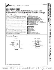 LMC7215IM datasheet pdf National Semiconductor