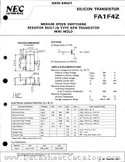 FA1F4Z-T2B datasheet pdf NEC