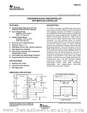 TPS5110PWRG4 datasheet pdf Texas Instruments