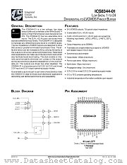 ICS8344-01 datasheet pdf Texas Instruments