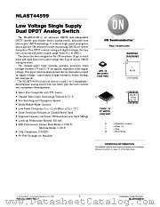 NLAST44599DTR2 datasheet pdf ON Semiconductor
