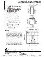 TLC27M4CDBR datasheet pdf Texas Instruments