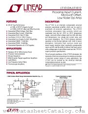 LT1012 datasheet pdf Linear Technology