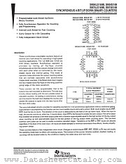 SNJ54S169FK datasheet pdf Texas Instruments