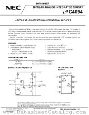 UPC4094G2-T2 datasheet pdf NEC