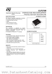 CLP270M-TR datasheet pdf ST Microelectronics