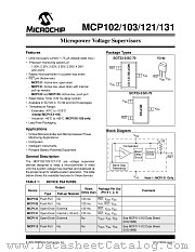MCP103 datasheet pdf Microchip