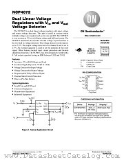 NCP4672 datasheet pdf ON Semiconductor