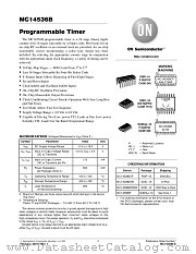MC14536BCP datasheet pdf ON Semiconductor