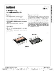 FSBB15CH60 datasheet pdf Fairchild Semiconductor