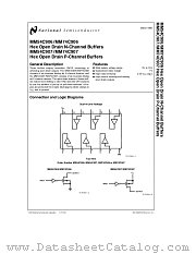 MM54C906J/883 datasheet pdf National Semiconductor
