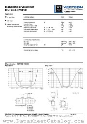 MQF45.0-0750/20 datasheet pdf Vectron