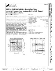 LMV324MTX datasheet pdf National Semiconductor