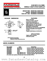 MAN6460ELLM datasheet pdf Fairchild Semiconductor