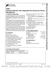 LM93CIMTX datasheet pdf National Semiconductor