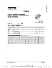 FJX597JCTF datasheet pdf Fairchild Semiconductor