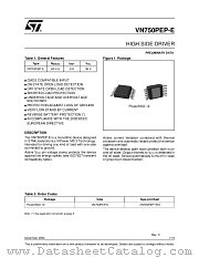 VN750PEPTR-E datasheet pdf ST Microelectronics