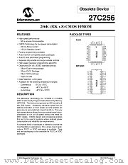 27C256-10 datasheet pdf Microchip