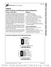 LM9072S datasheet pdf National Semiconductor
