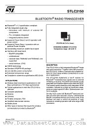 STLC2150 datasheet pdf ST Microelectronics