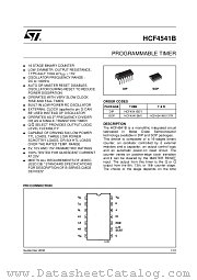 HCF4541 datasheet pdf ST Microelectronics