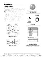 NL37WZ16 datasheet pdf ON Semiconductor