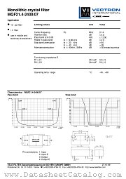MQF21.4-2400/07 datasheet pdf Vectron