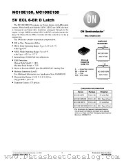 MC100E150FN datasheet pdf ON Semiconductor