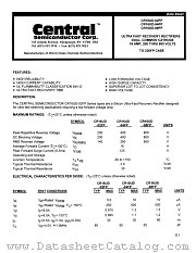 CR16UD-02FP datasheet pdf Central Semiconductor