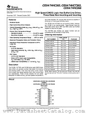 CD74HCT365MT datasheet pdf Texas Instruments
