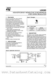 L6928D datasheet pdf ST Microelectronics