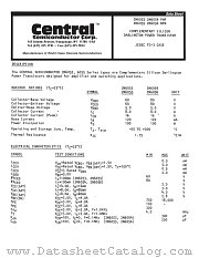 2N6055 datasheet pdf Central Semiconductor