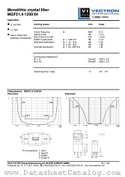 MQF21.4-1200/04 datasheet pdf Vectron