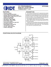 IDT5V9950PFI8 datasheet pdf IDT