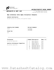 JM54AC05SZA-RH datasheet pdf National Semiconductor
