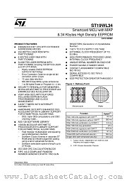 ST19WL34 datasheet pdf ST Microelectronics