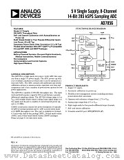 AD7856KR-REEL datasheet pdf Analog Devices