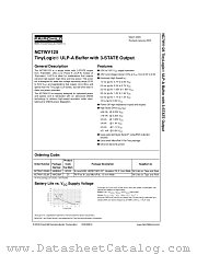 NC7WV125L8X datasheet pdf Fairchild Semiconductor