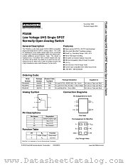 FSA66P5X datasheet pdf Fairchild Semiconductor