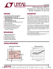 LT6650 datasheet pdf Linear Technology