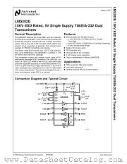LMS202EIMX datasheet pdf National Semiconductor