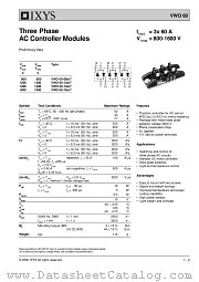 VWO60-14IO7 datasheet pdf IXYS