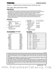 TH58NVG1S3AFT datasheet pdf TOSHIBA