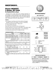 MMDF3N06VLR2 datasheet pdf ON Semiconductor