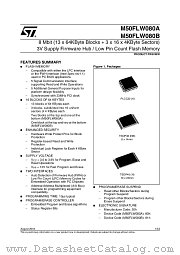 M50FLW080BNB5TG datasheet pdf ST Microelectronics