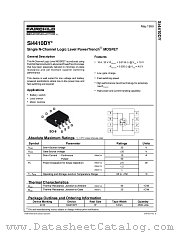 SI4410DY_NL datasheet pdf Fairchild Semiconductor