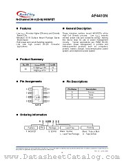 AF4410N datasheet pdf Anachip