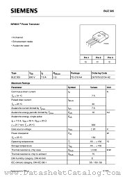 BUZ 305 datasheet pdf Infineon