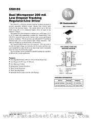 CS8183YDWF20 datasheet pdf ON Semiconductor