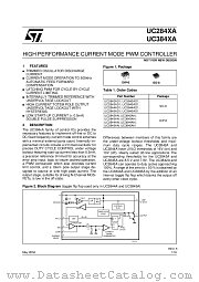 UC3842AD1013TR datasheet pdf ST Microelectronics